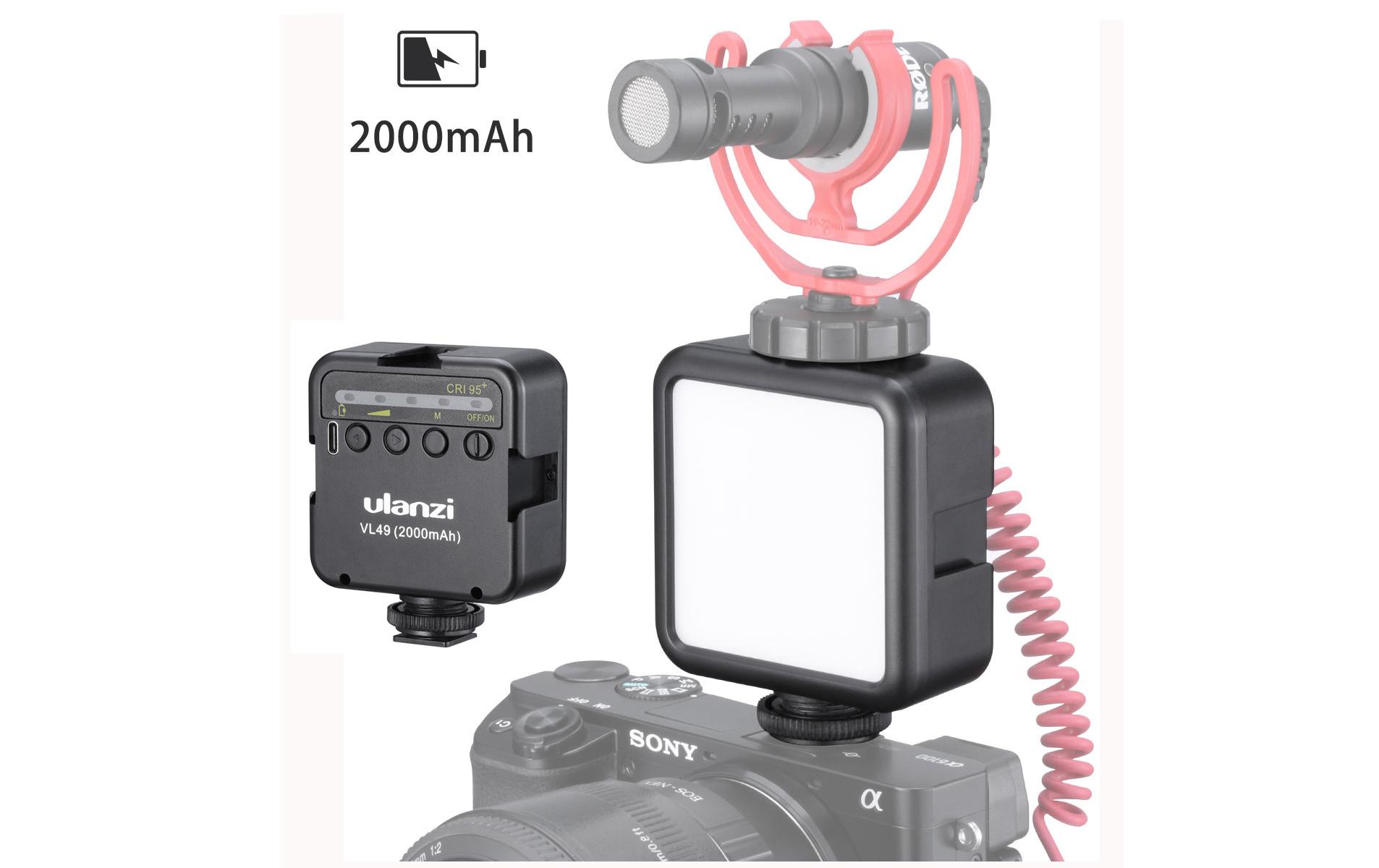 Videoleuchte VL49Vielseitiges Mini LED Videolicht