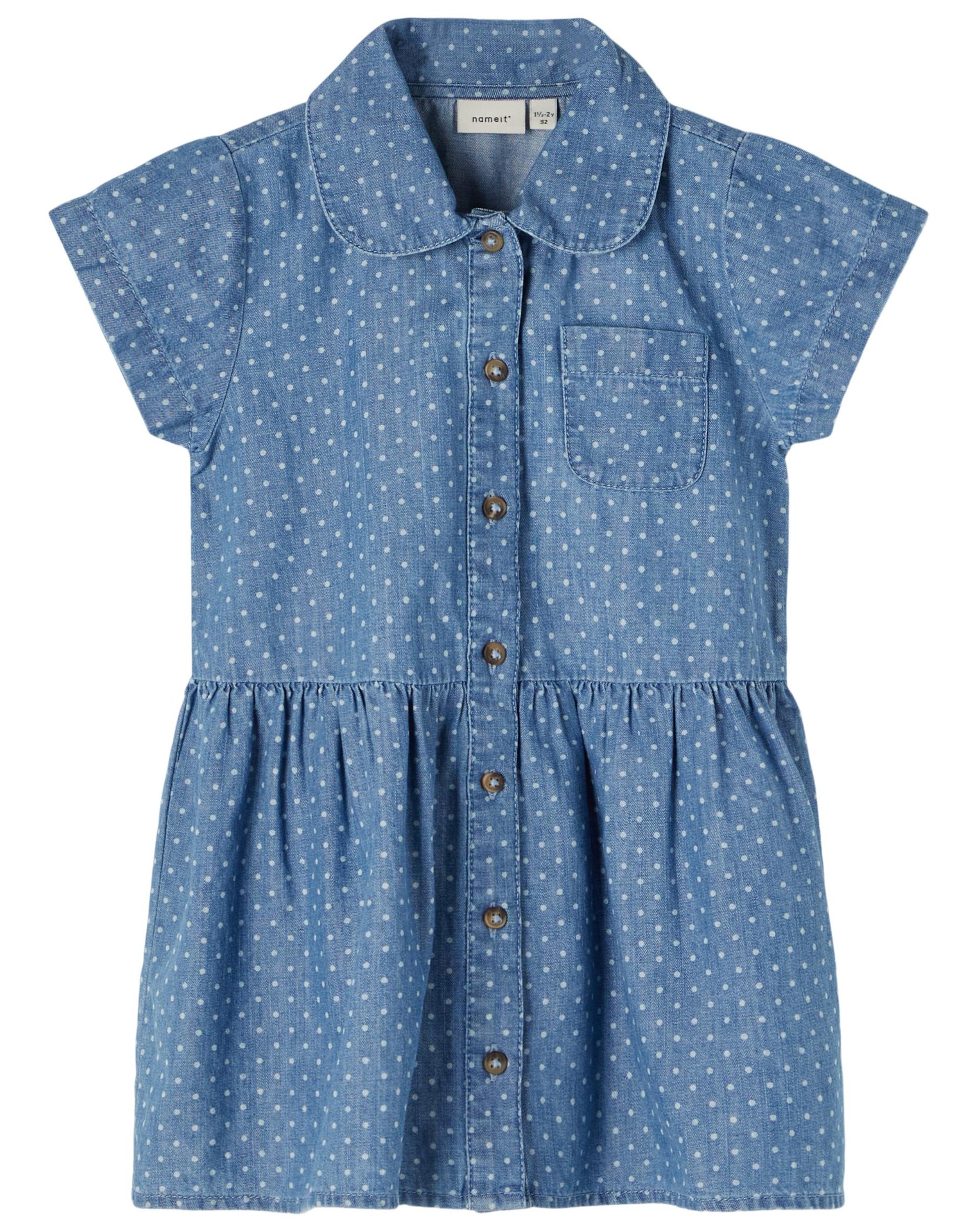 Jeanskleid NMFBASHARMIN DNM 2645 in medium blue denim