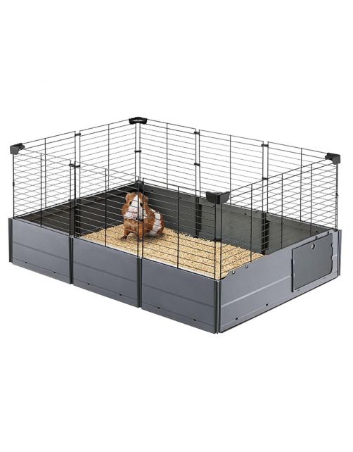 Ferplast Multipla Open - Dierenverblijf - 107.5x72x50 cm Grijs