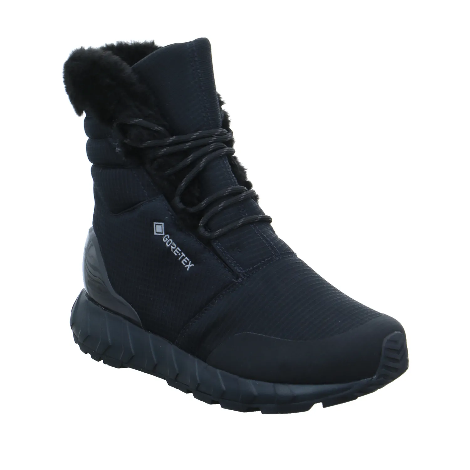 ZERO Snowboot Schwarz Textil  mit Gore-Tex Membrane