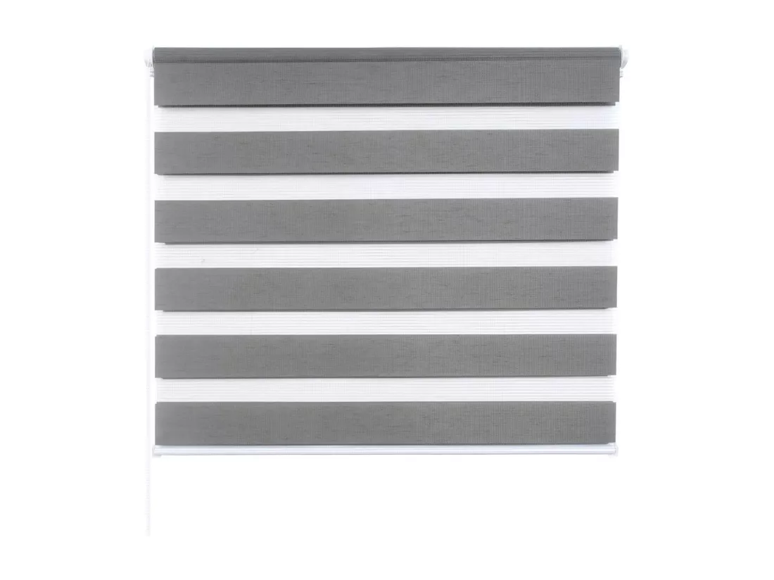 Store enrouleur zébré jour bois marron 150 x 70 x 150 cm 19_0000812