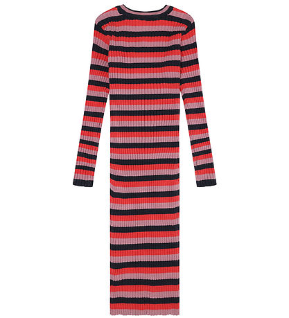 The New Kjole - Strik - Rib - TnLia - Multi Stripe