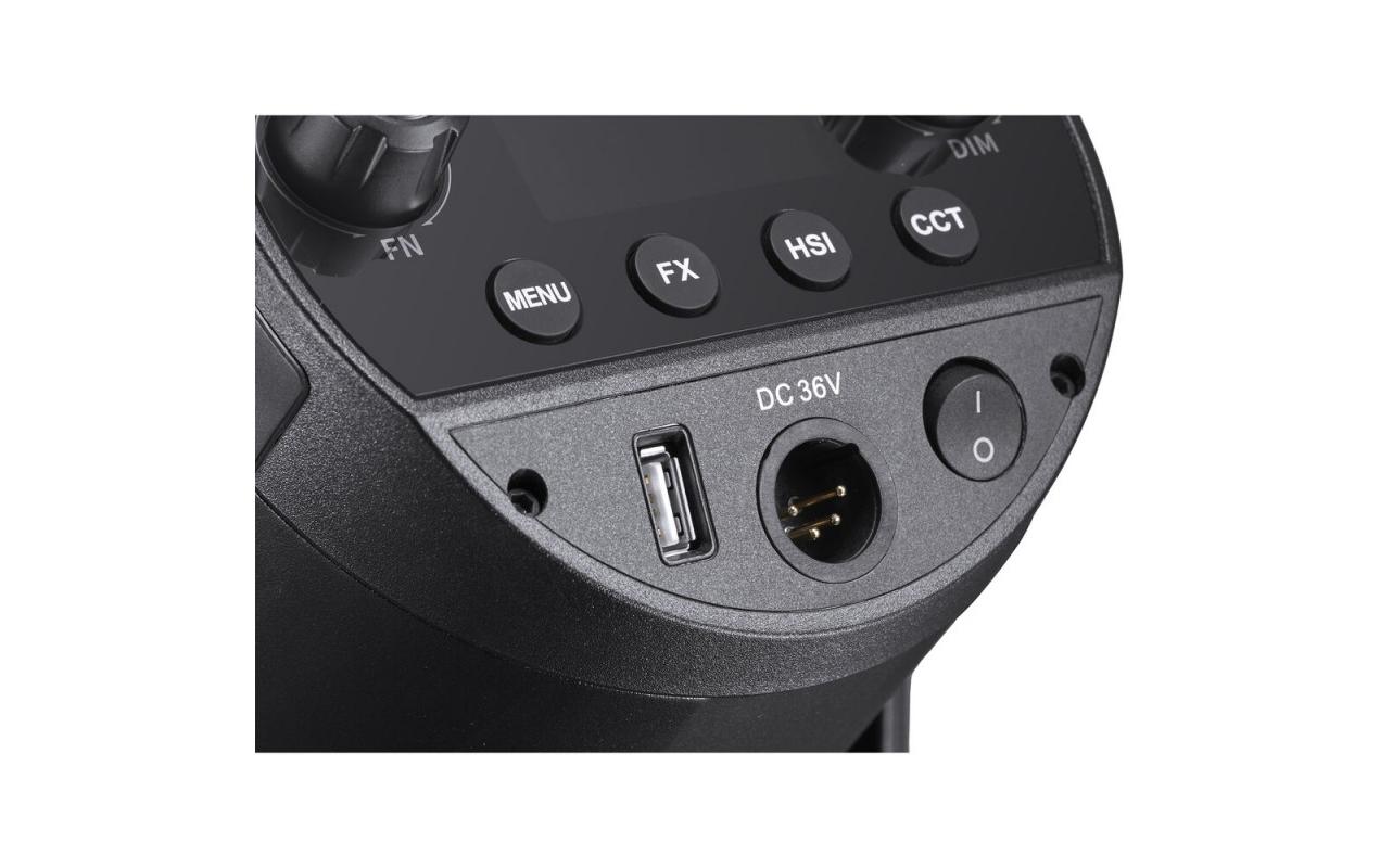 SZ150R RGB LED Licht Bi-Color Zoombar<br>Leistungsstarke RGB- und Bi-Color-LED-Videoleuchte mit Zoomfunktion