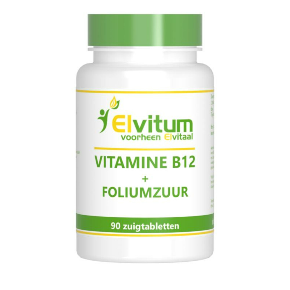 Elvitum Vitamine B12 1000mcg 90 stuks