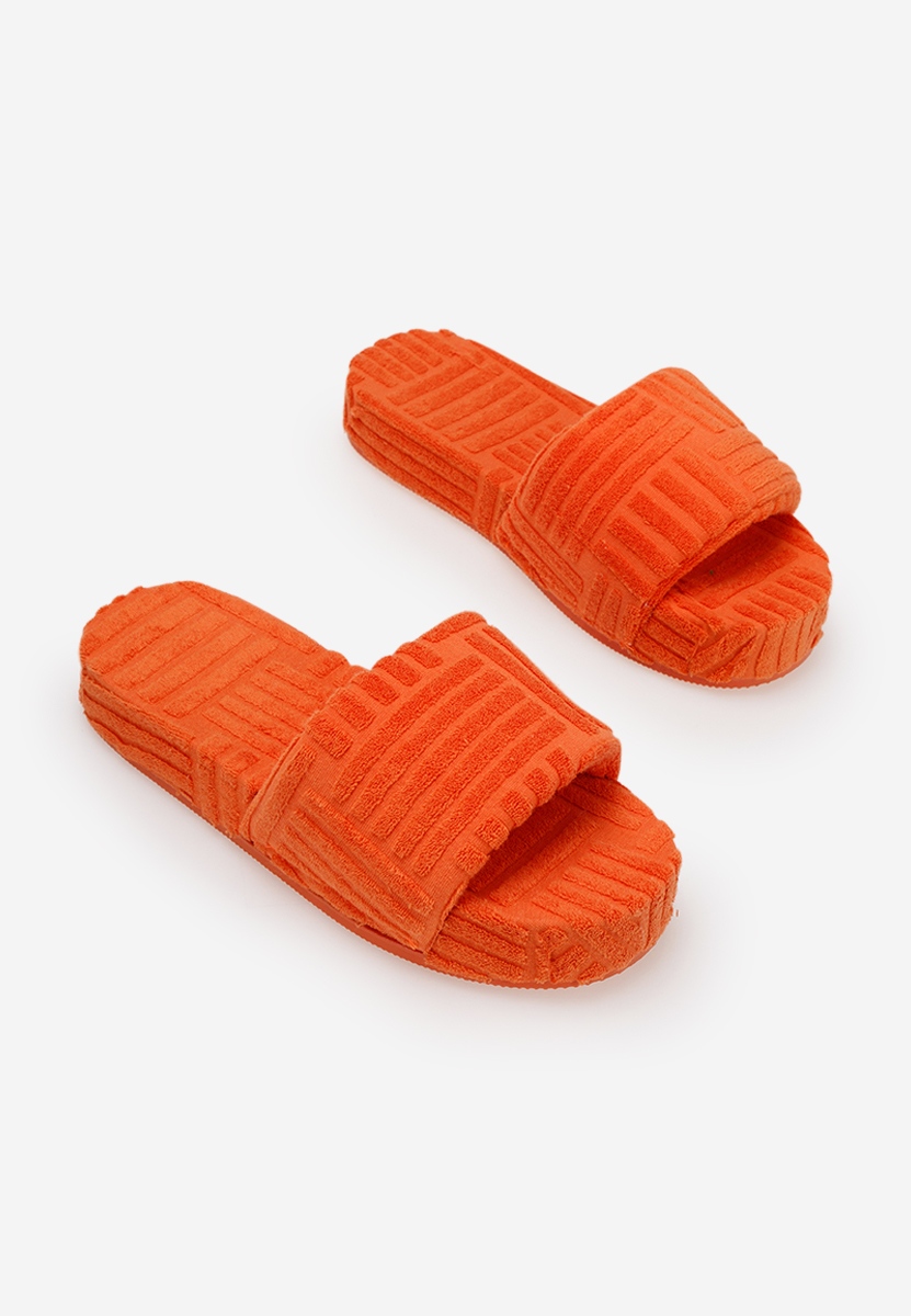 Mules femme orange Recreativa