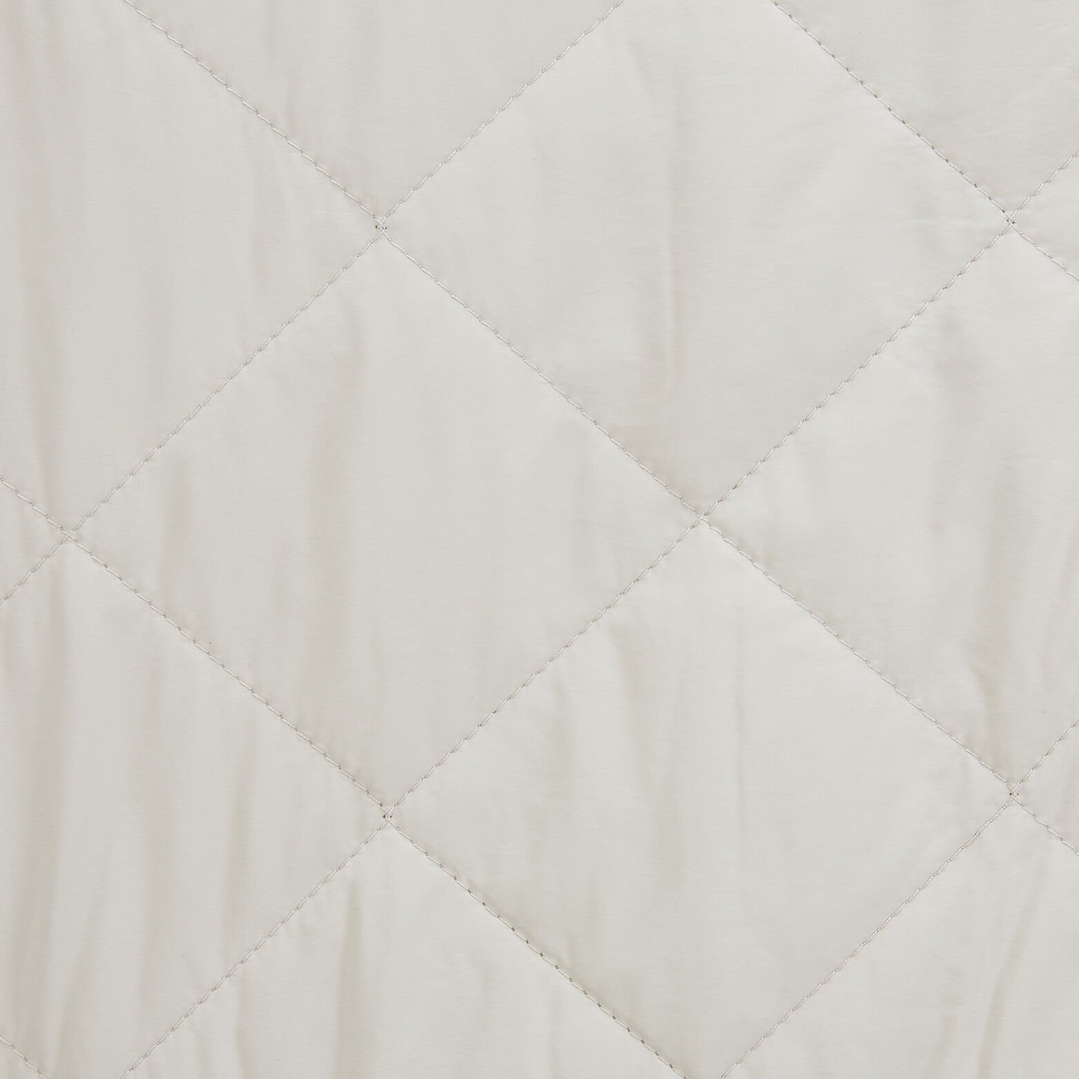 Blouson matelassé zippé Blanc