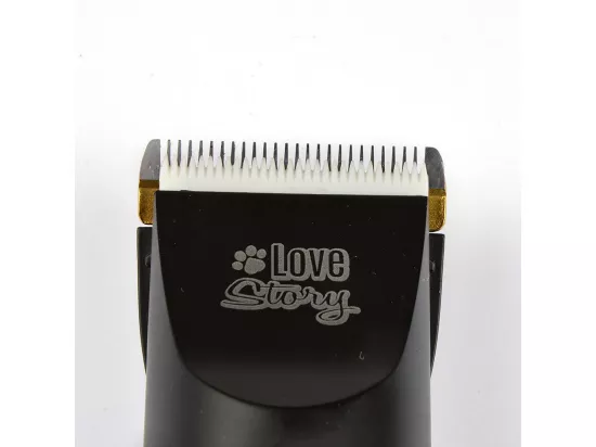 Kit de toilettage avec tondeuse électrique pour Animaux - Gris