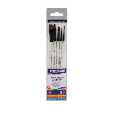 Daler Rowney Graduate Classic Brush Set Of 5