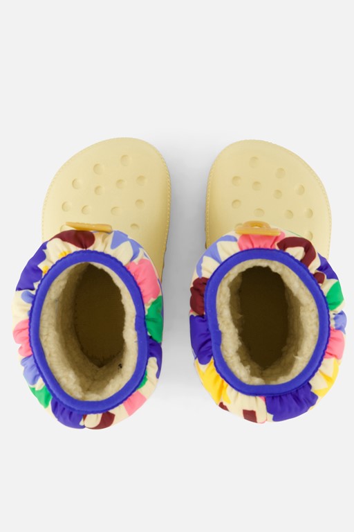 Crocs Classic Neopuff Geo Snowboots geel