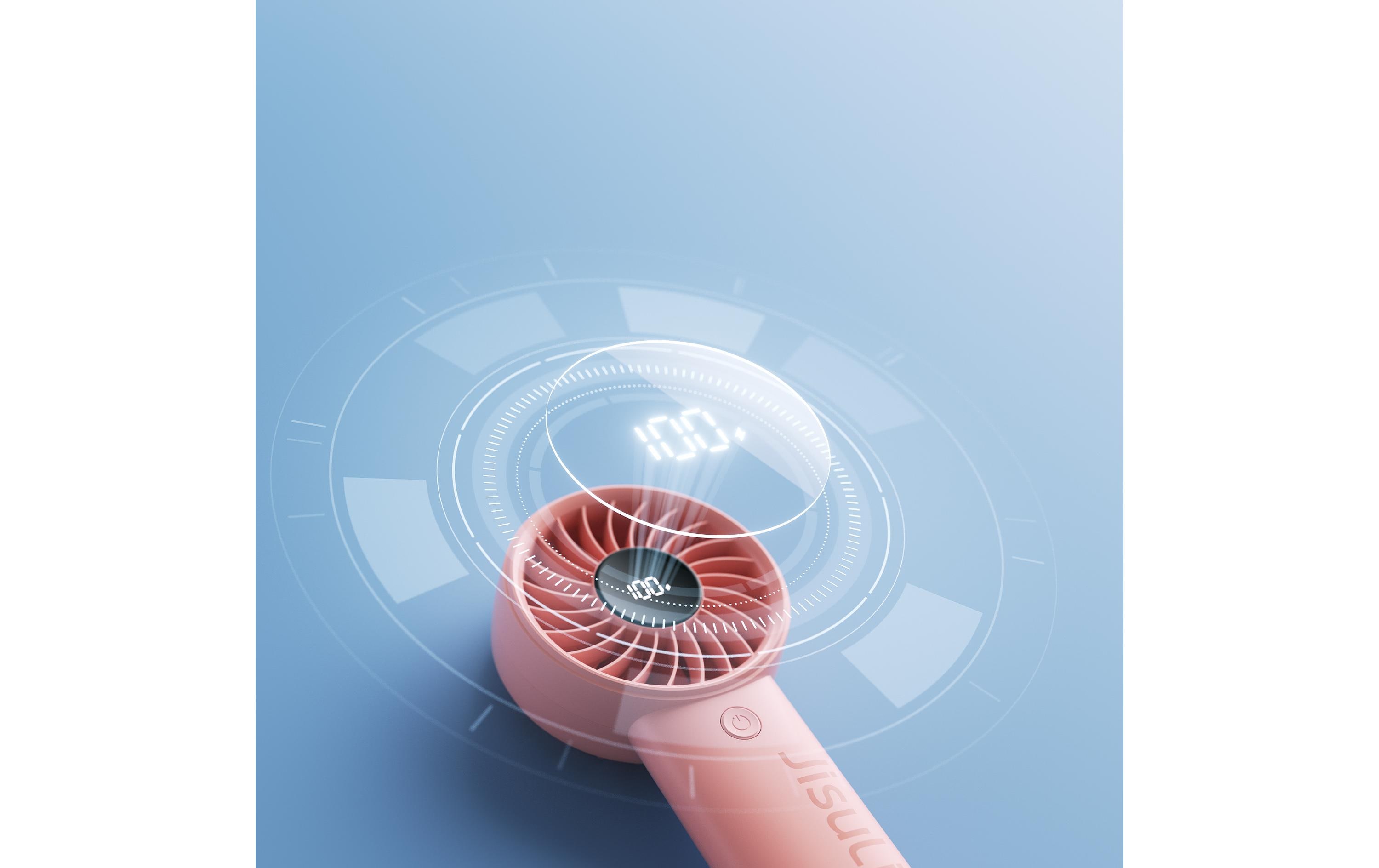 Handventilator Life4 RosaTragbarer Ventilator