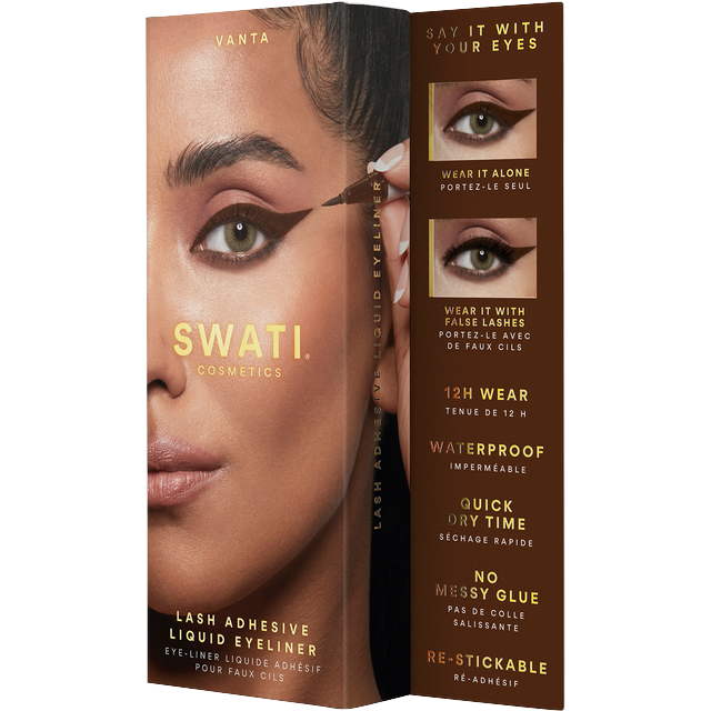 SWATI - VANTA Lash Adhesive Liquid Eyeliner Brown