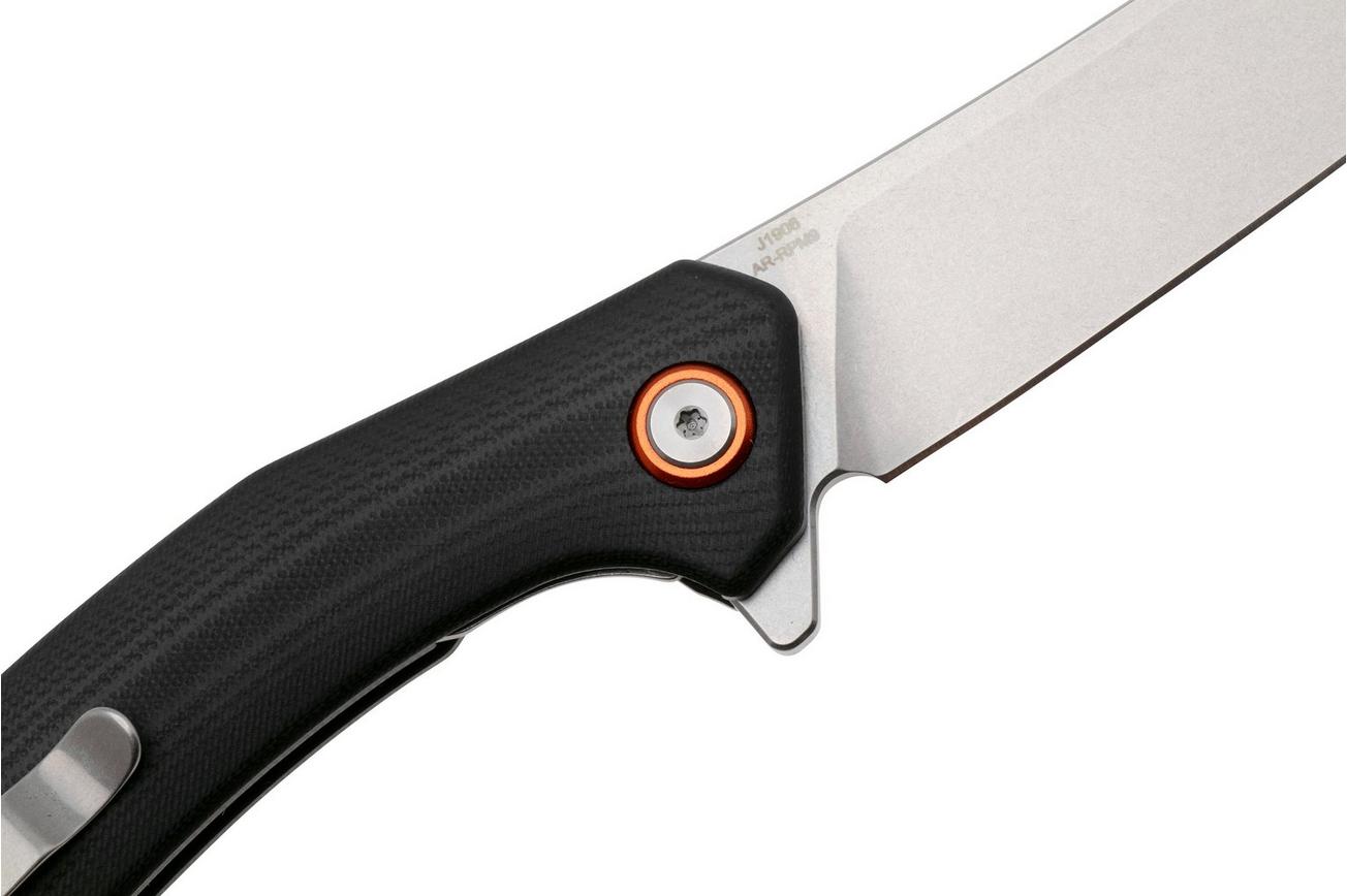 CJRB Gobi J1906-BKC, Stonewashed AR-RPM9, Black G10, zakmes