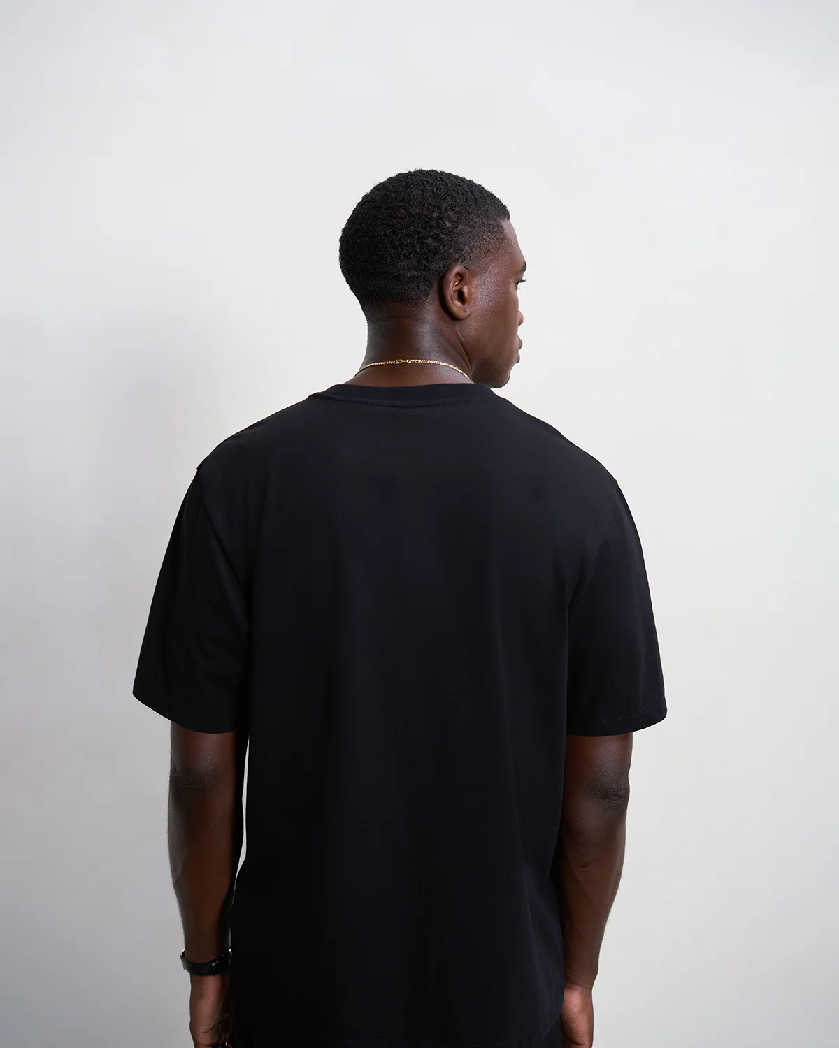 T-shirt Gowtu Tonal Black