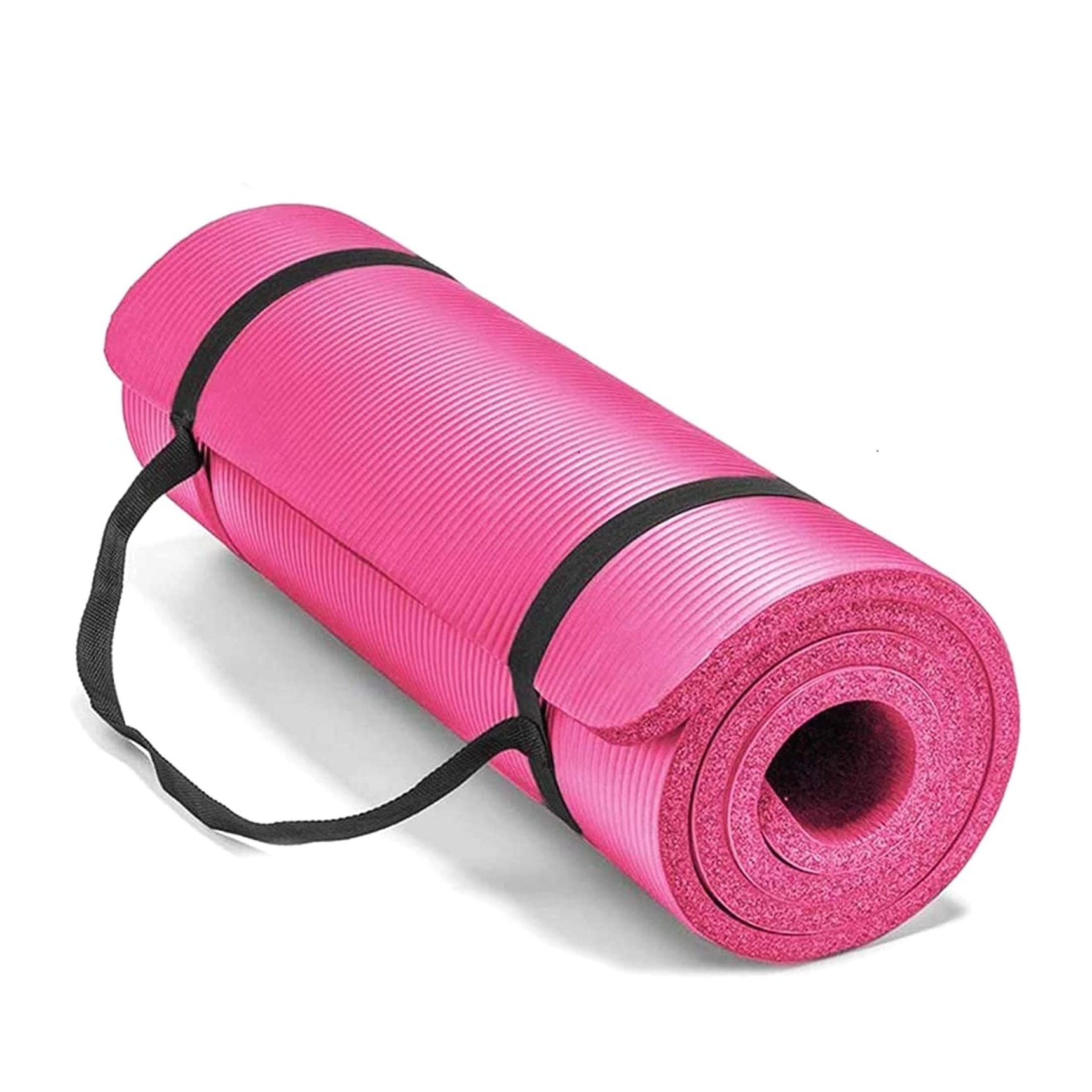 (183x61x1cm) Fitness Yogamatte Pilates Gymnastikmatte Workout Übungsmatte - Pink