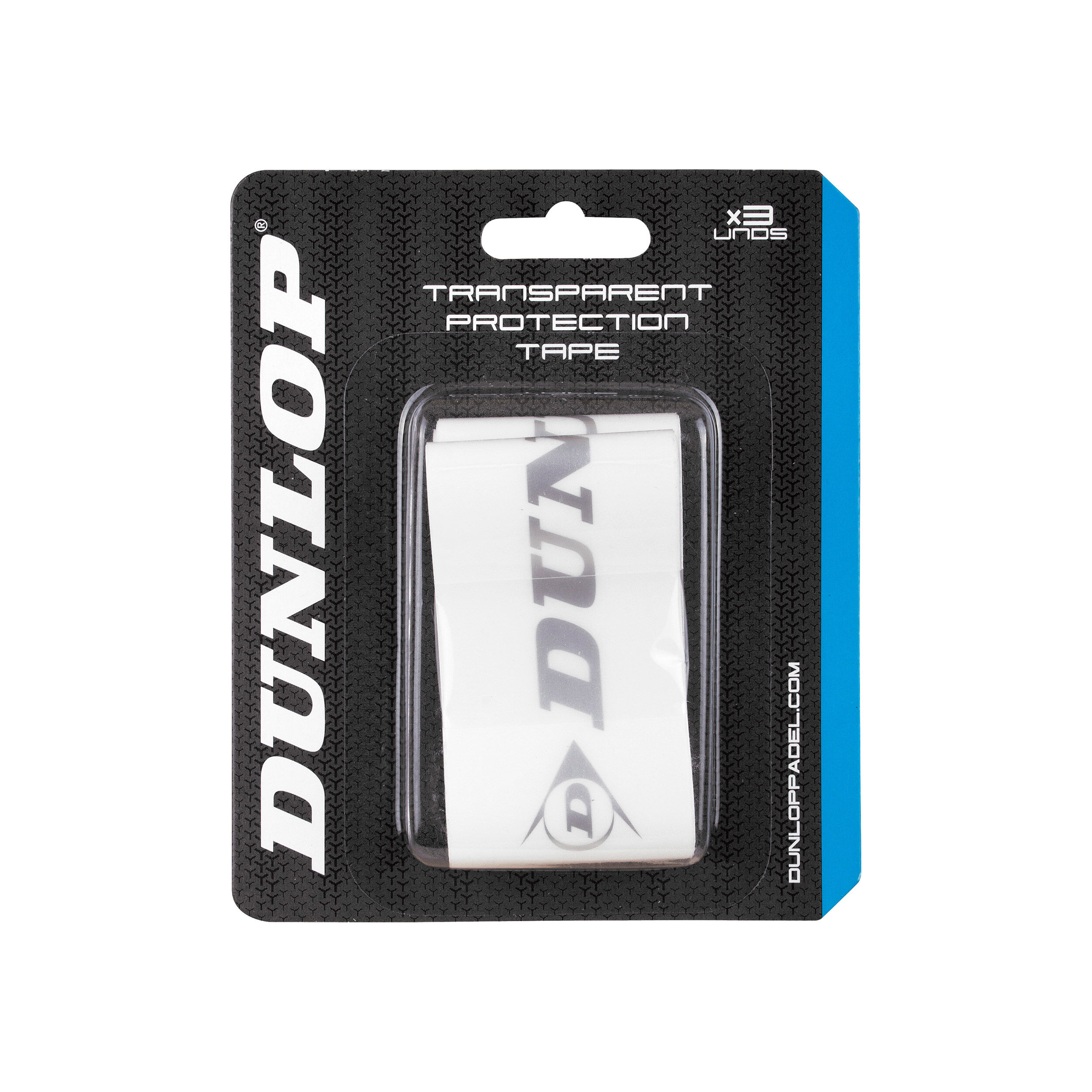 Dunlop Padel Transparent Pro Tape Protection Cadre - Transparent