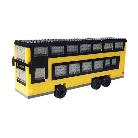 Idena Minibausteine Berliner Doppeldecker Bus, Schwierigkeitsgrad 4