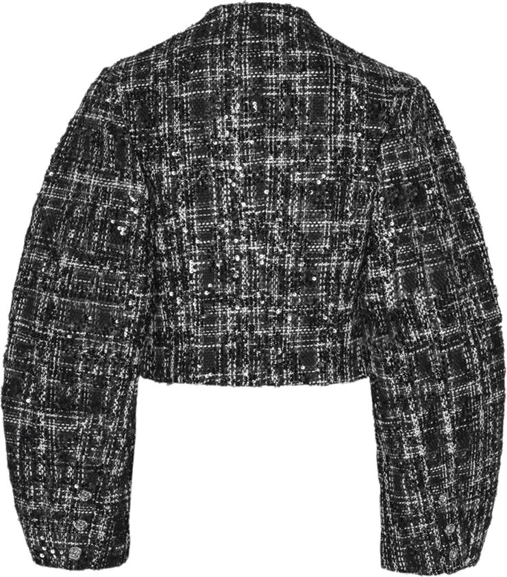 ROTATE Birger Christensen Boucle Jacket 1000 black comb.