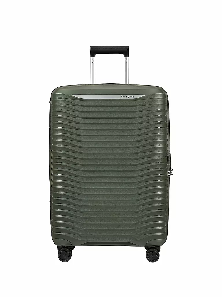 SAMSONITE Trolley Upscape Spinner 68 Erweiterbar Climbing Ivy dunkelgrün