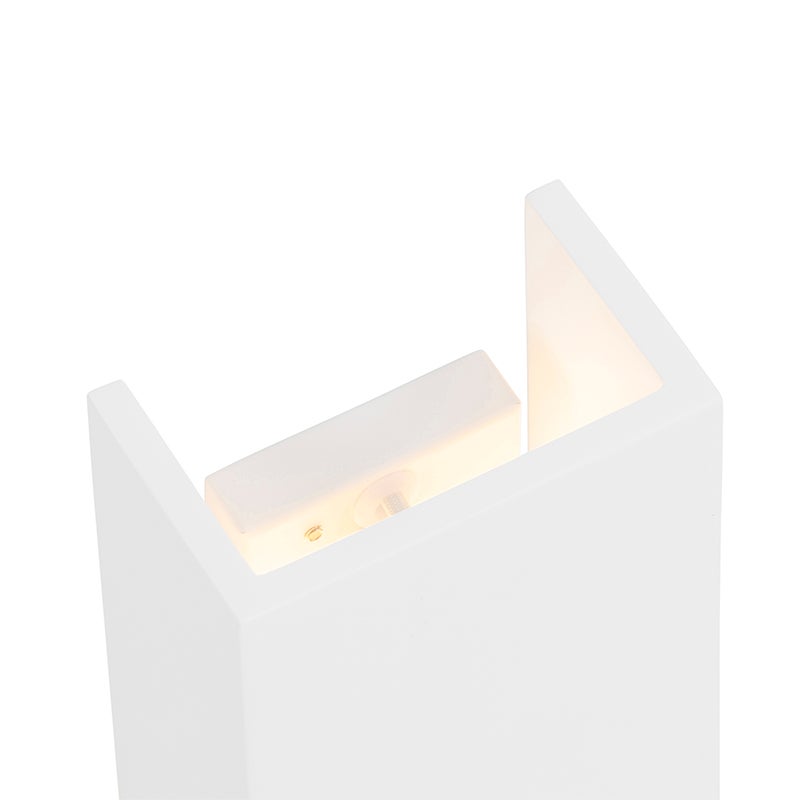 Moderne witte wandlamp - Colja Novo