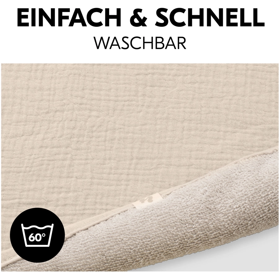 hauck Topper für Wickelauflage Beige
