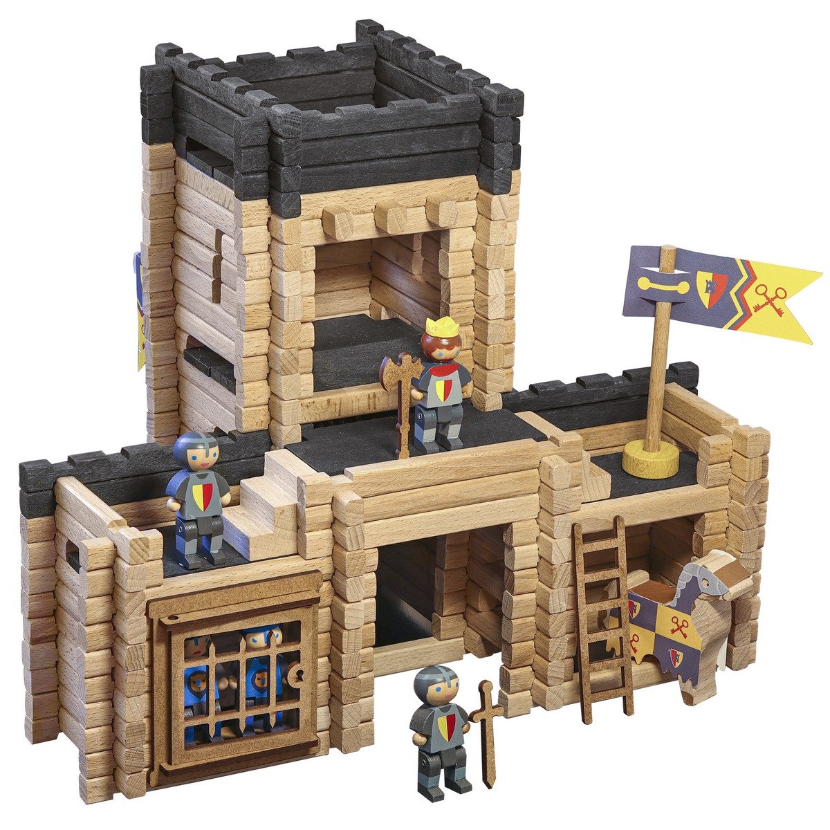 Chateau fort et catapulte