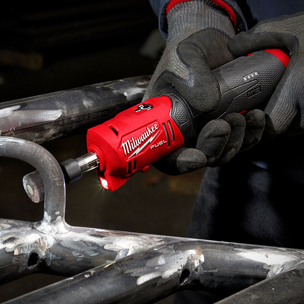 MILWAUKEE 12V FUEL™ 1/4" Straight Die Grinder Skin M12FDGS-0