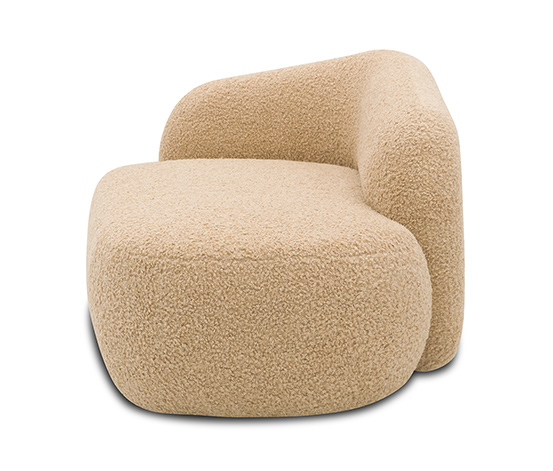 DOMO collection Recamiere »Lovund«, links, taupe