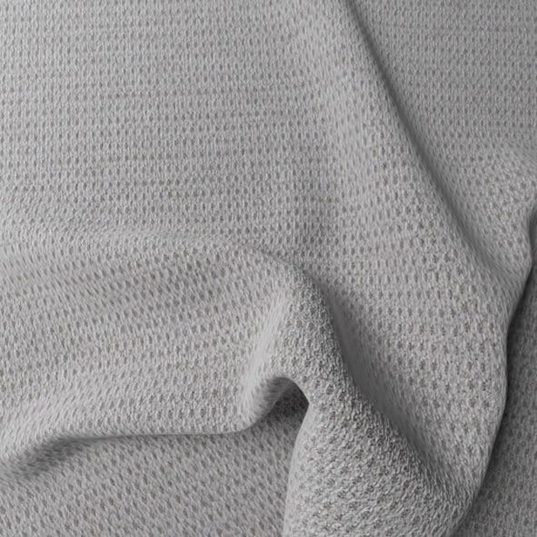 SYSTEMPOLSTER Wohnlandschaft 234 x 311 x 166 cmStoffbezug silver