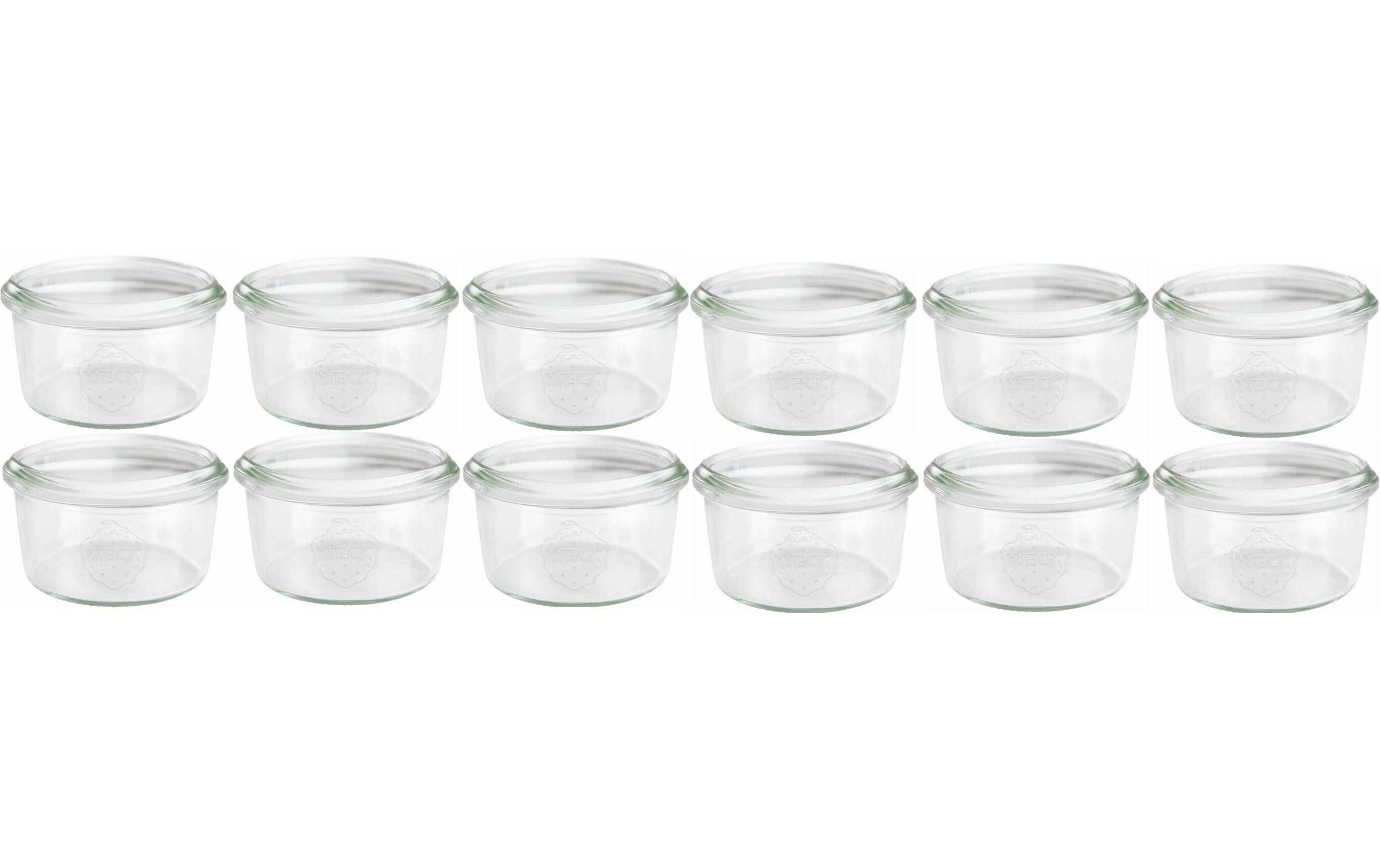 Einmachglas 165 ml, 12 StückEinmachgläser Set mit Deckel