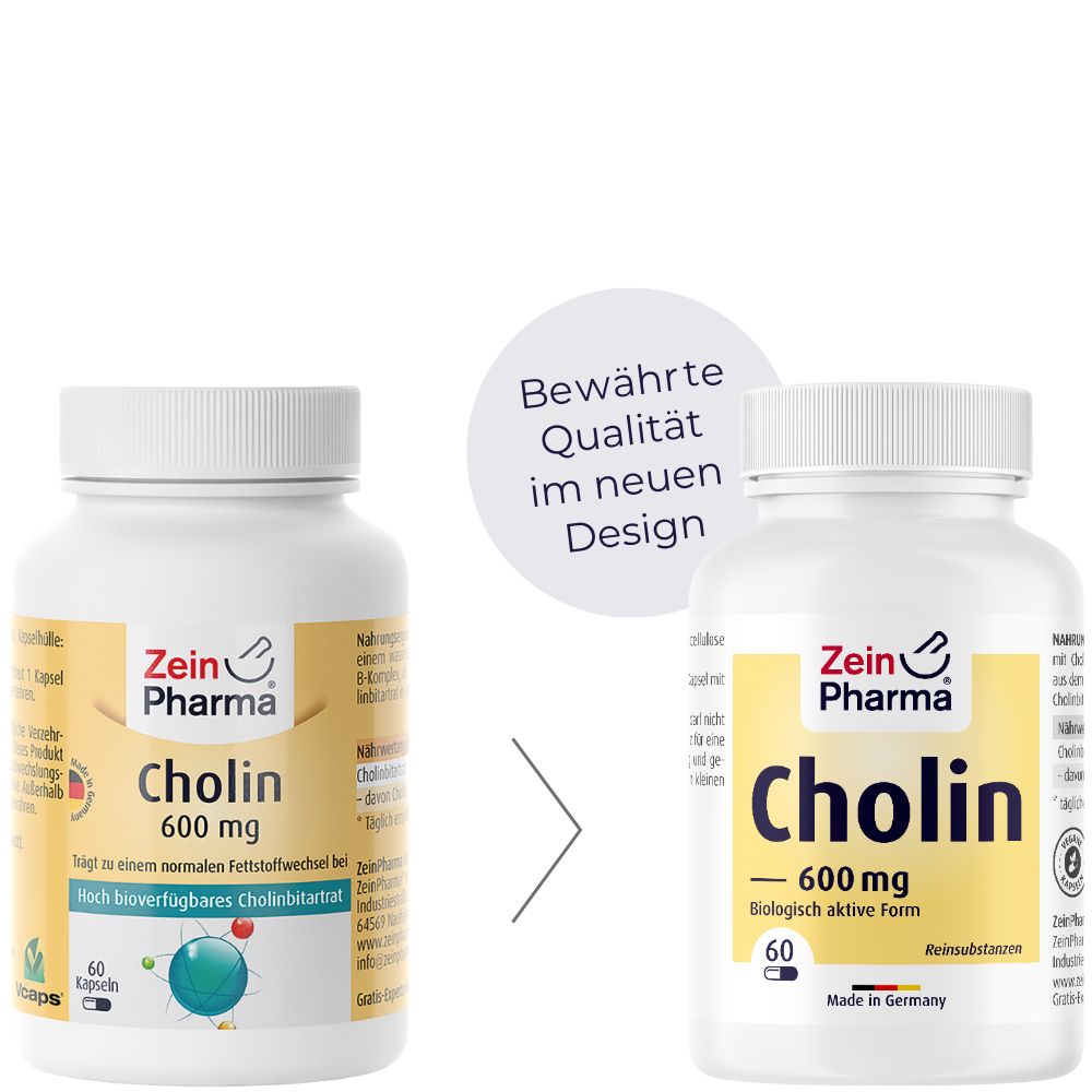 ZeinPharma® Cholin Kapseln 600 mg