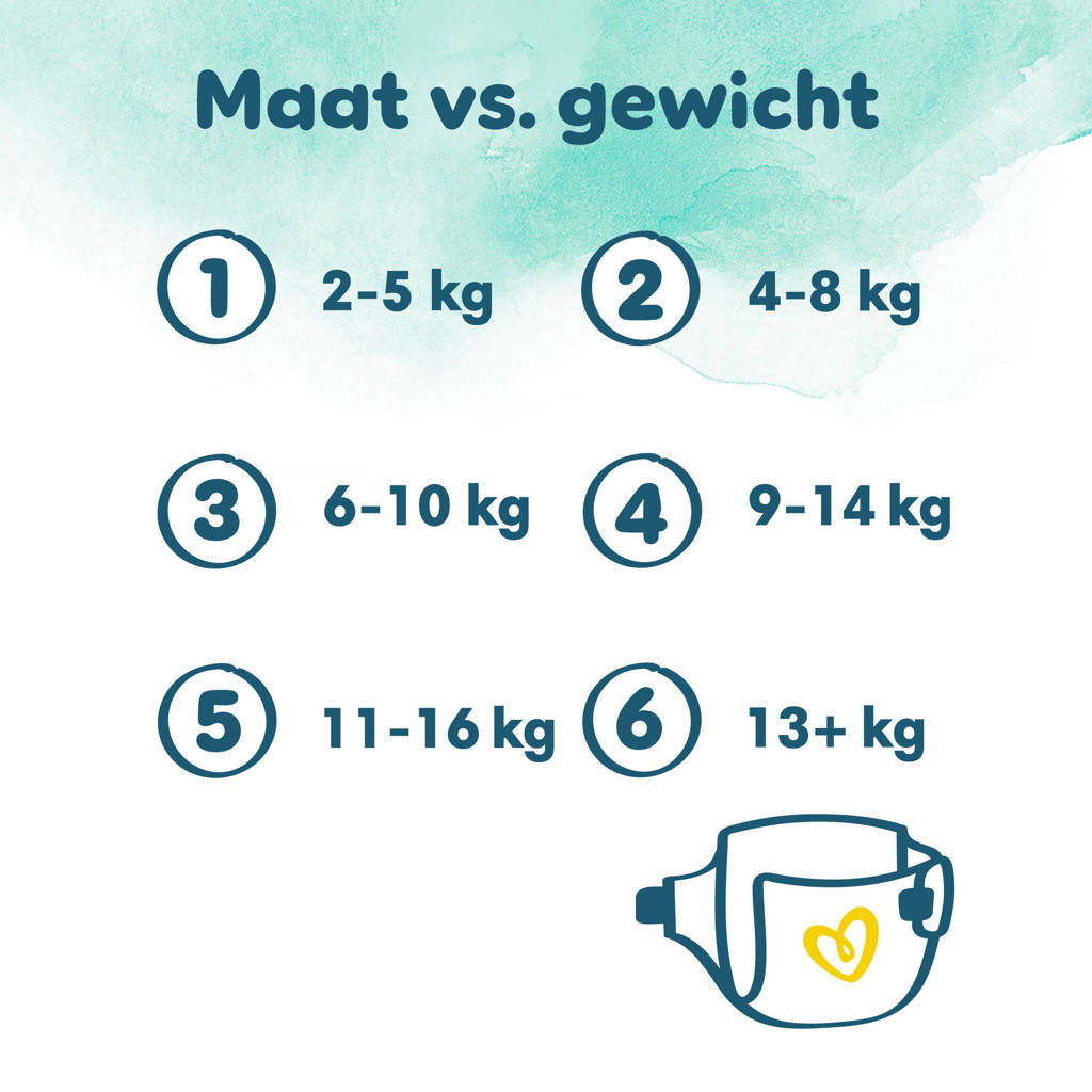 My go to diapersMaat 2 maandbox - 204 luiers, 4kg-8kg