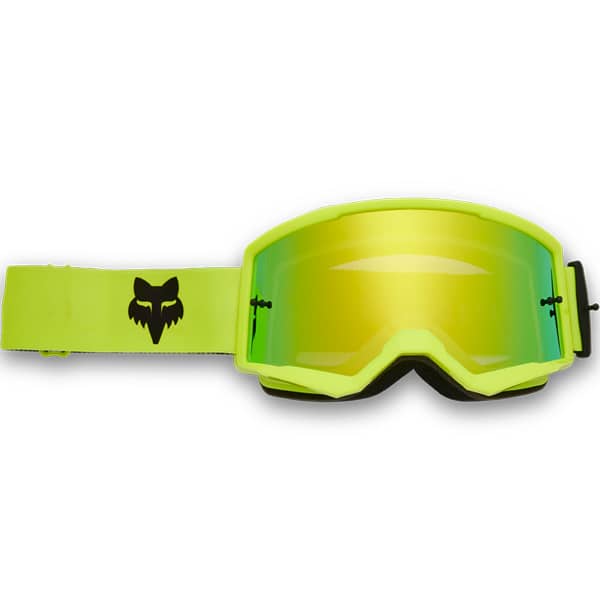 Masque VTT FOX MAIN CORE GOGGLE FLO YELLOW