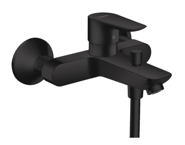Hansgrohe Talis E opbouw badmengkraan zwart mat
