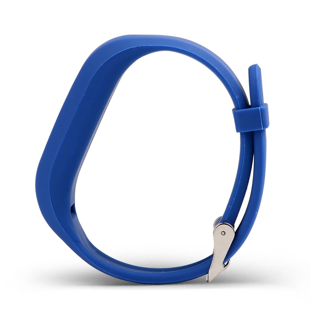 (Gr. L) Garmin Vivofit 3 Ersatz Silikon Sport Armband (Gelenkumfang: 170-220mm) - Dunkelblau