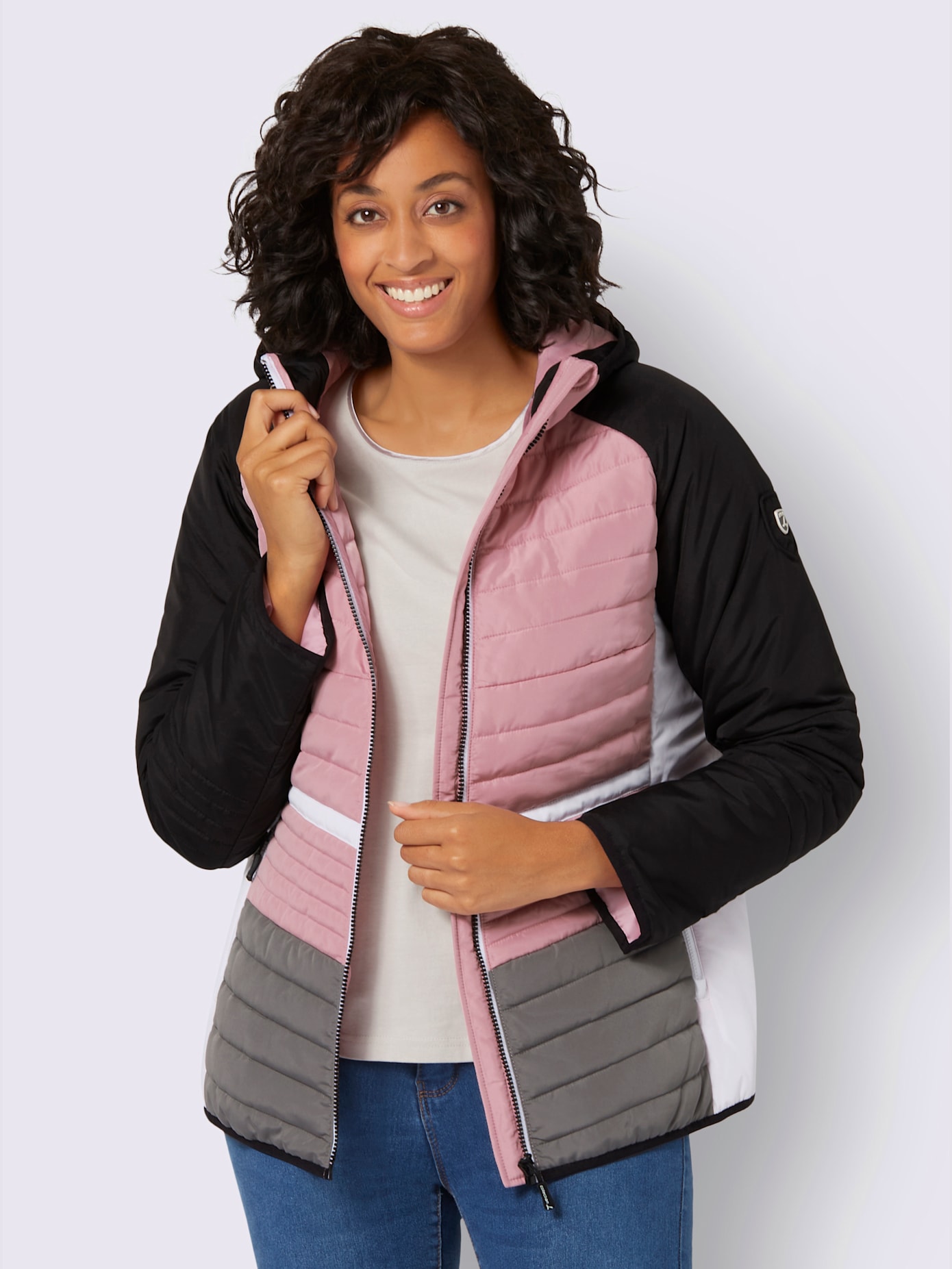 Veste d'extérieur rayures sportives