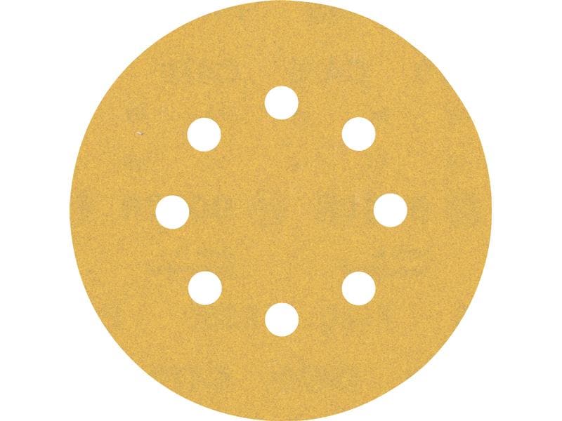 Bosch Professional Schleifpapier EXPERT C470, 125 mm, G 180 Schnelles Schleifen von Farbe und Holz