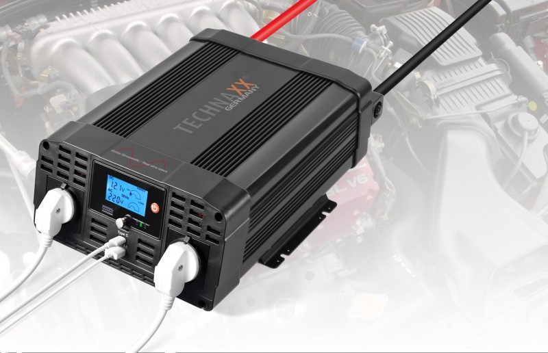 Technaxx - Power Inverter 2000W Sinus - TE22