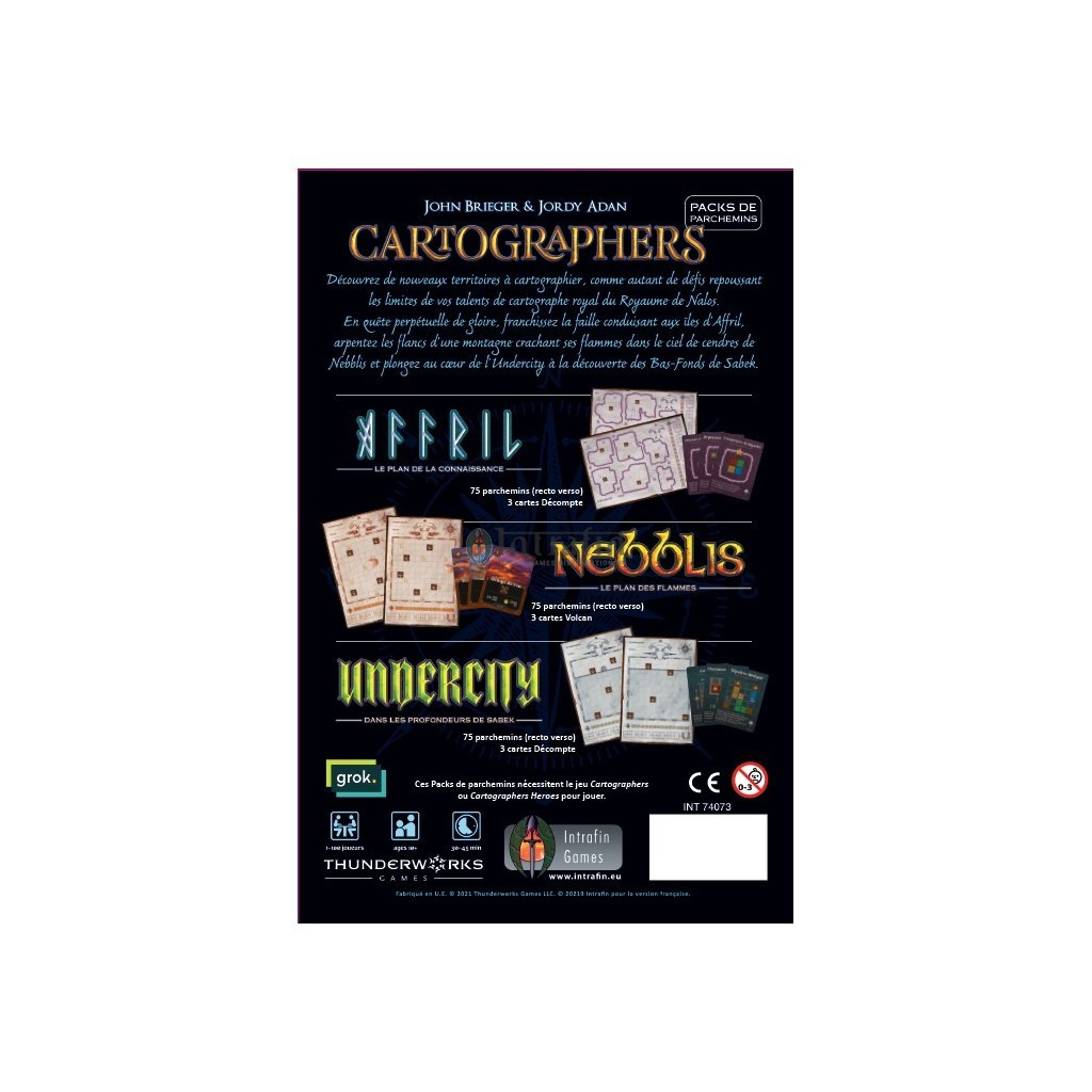Cartographers - Mappack