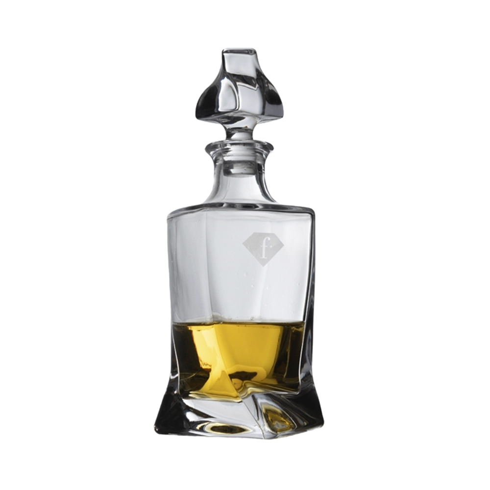 fashion Kristall Whisky Set, 1 Flasche mit 4 Gläsern