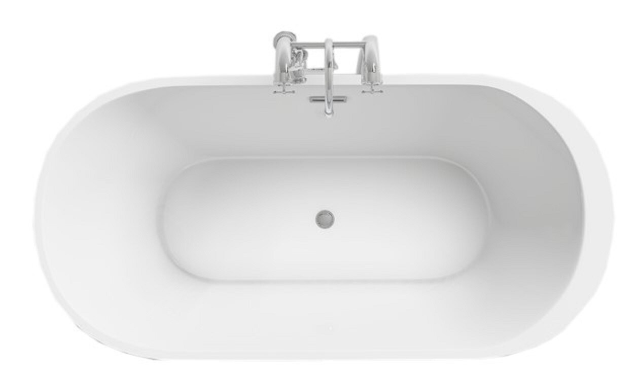 Jet-Line Badewanne WETZIKON weiss170x80cm
