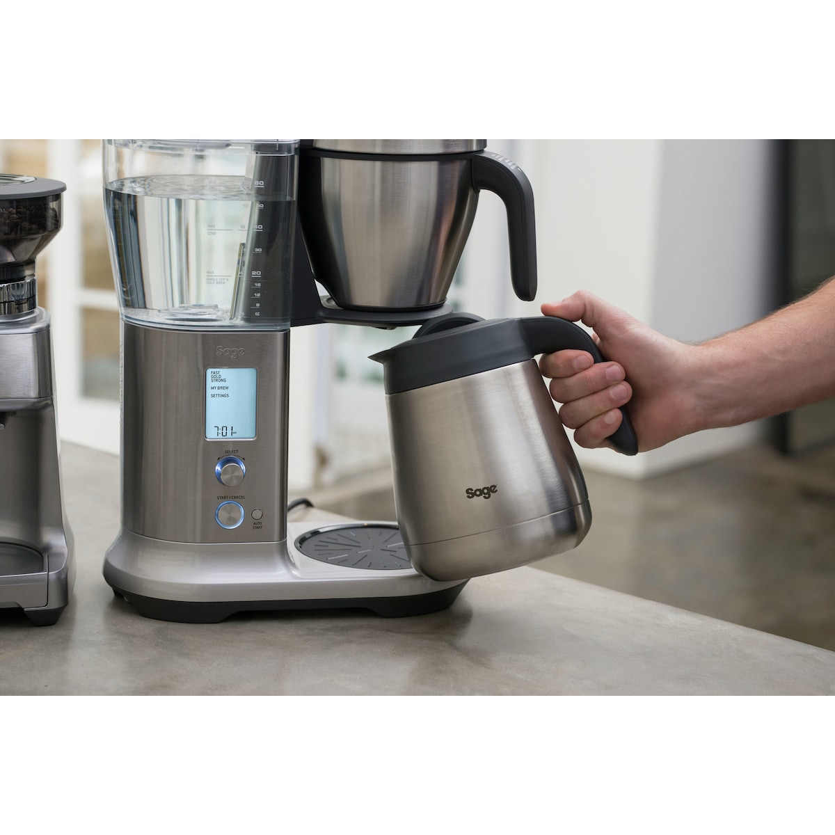 Sage Precision Brewer kaffetrakter termo SDC450BSS