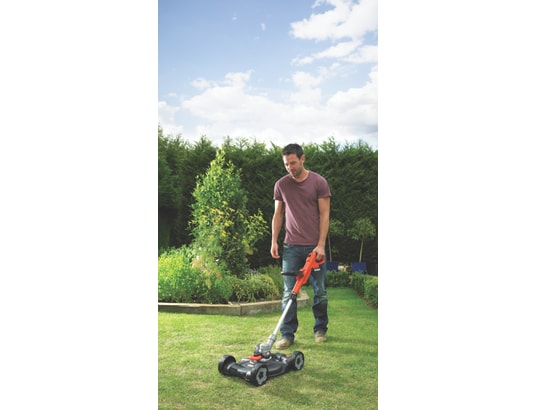 BLACK & DECKER - Coupe bordure sans fil STC1820CM 3 en 1 18 Volts