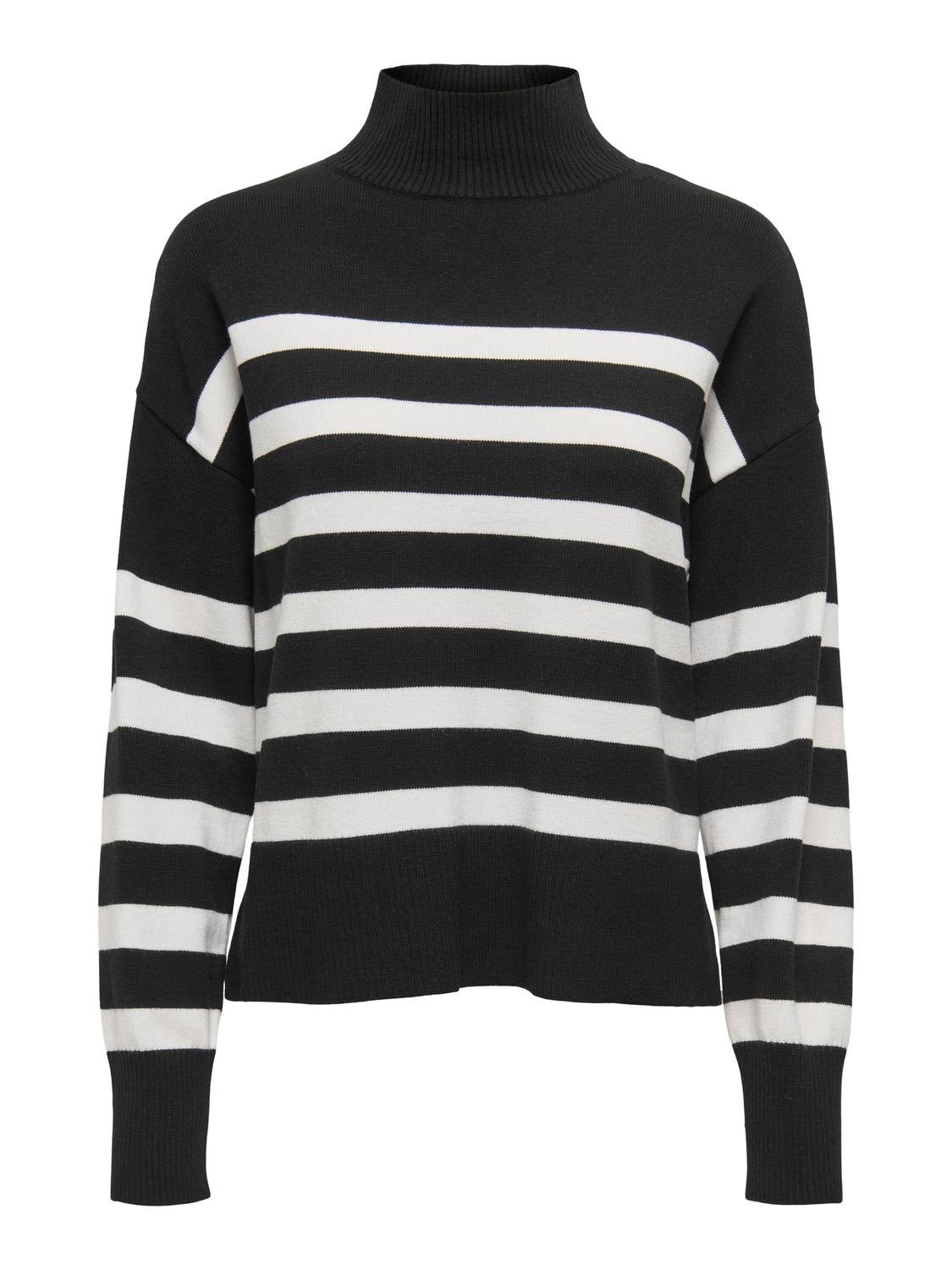 ONLBARI Strickpullover Black