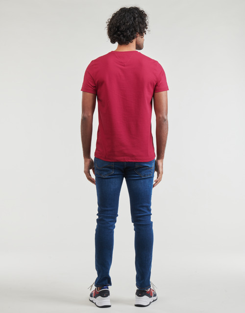 Tommy Hilfiger - TOMMY LOGO TEE - Bordeaux