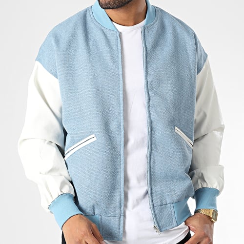 Veste Zippée Bleu