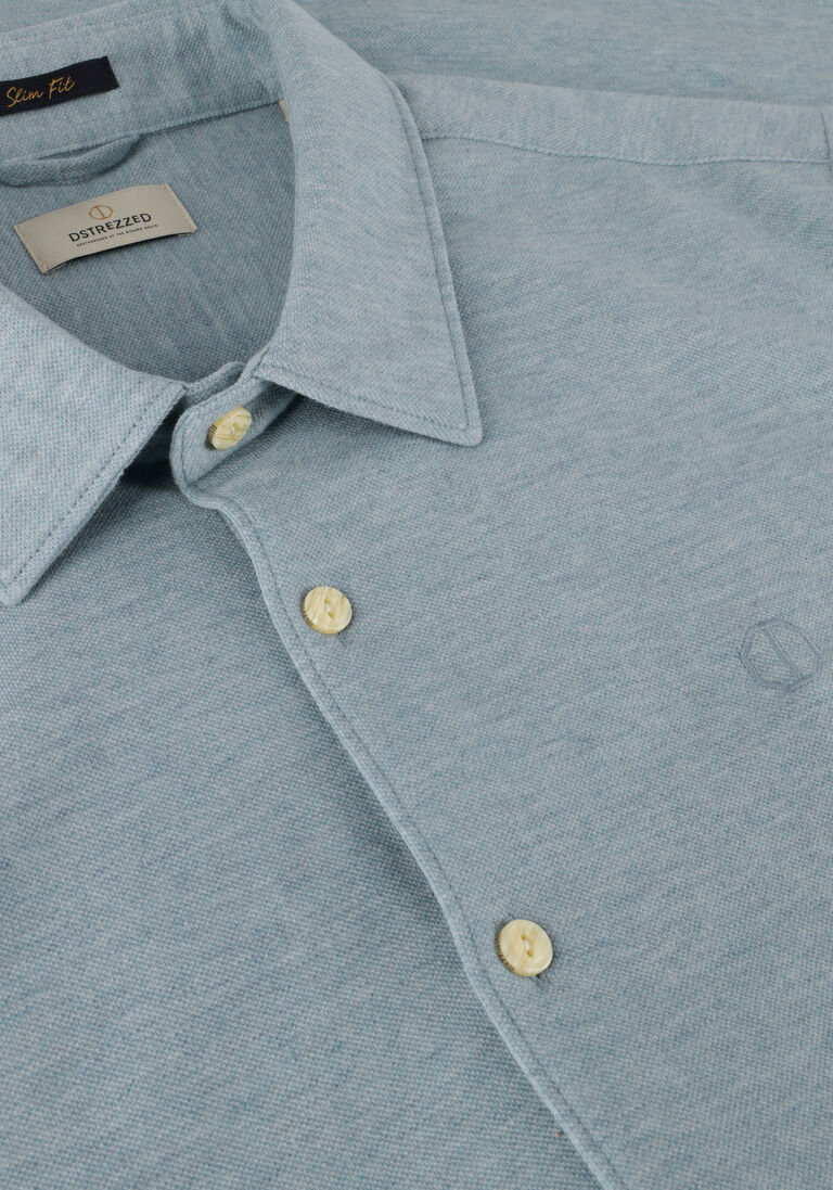 DSTREZZED blauwe dstrezzed casual overhemd ds_layton shirt