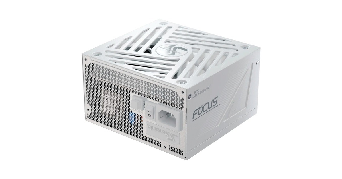 SeasonicFOCUS-GX-850-V4 ATX3.0 modulaire 850 watt voeding   (Wit, 1x 12VHPWR, 3x PCIe)