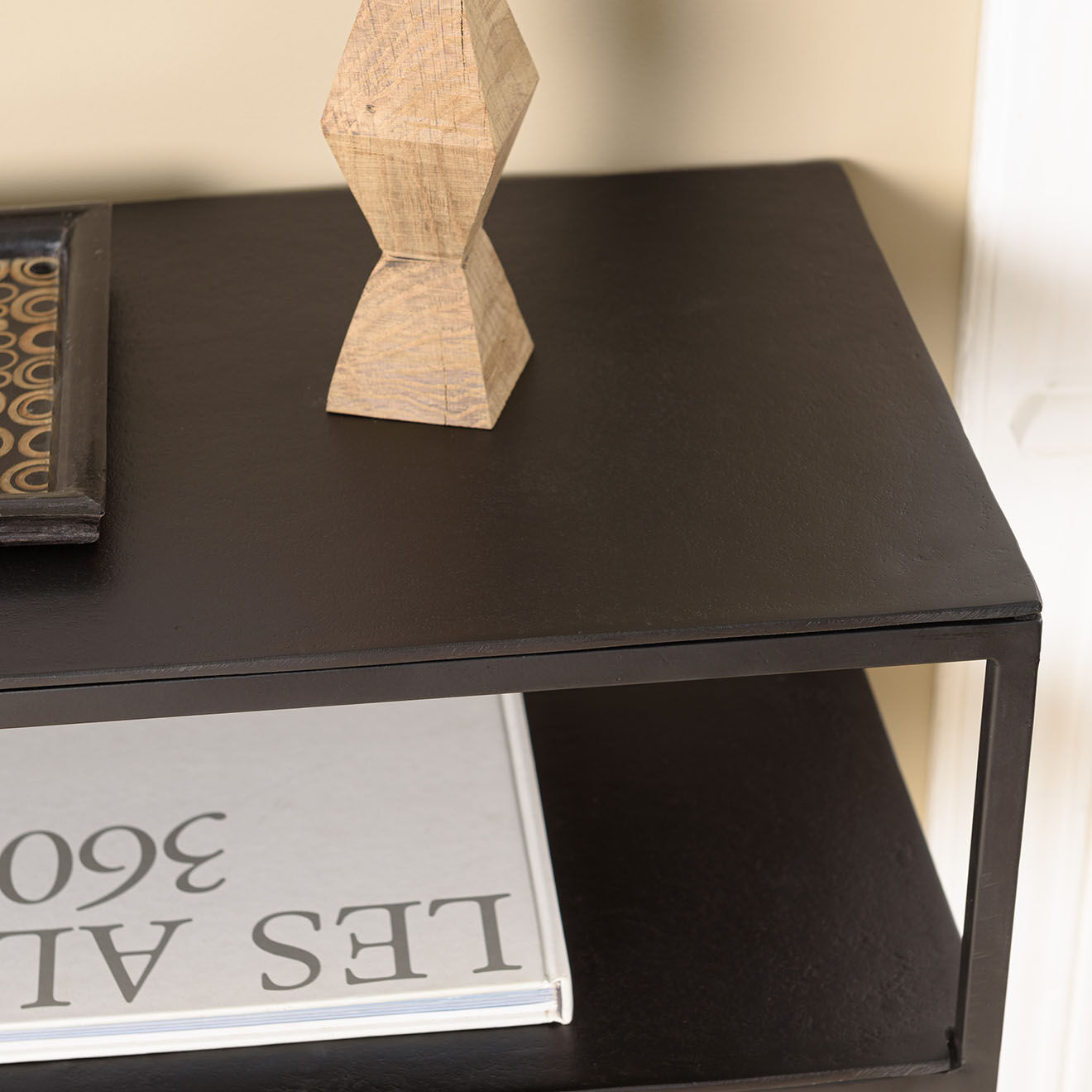 Macabane Console Jonas noire - 100.5x35x85.5 cm