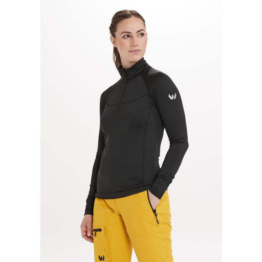 Whistler Funktions-Langarmshirt Blume 1001 Black
