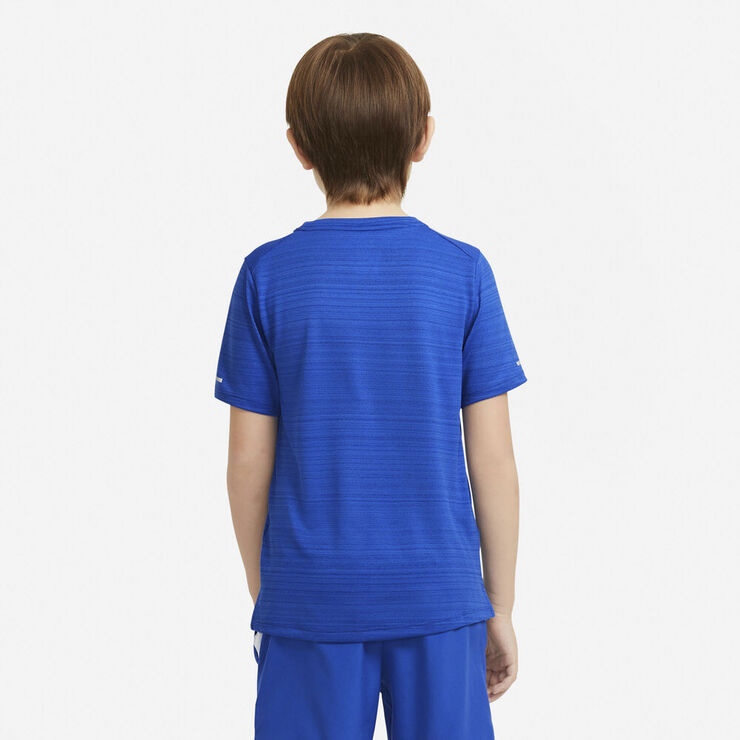 Nike Dri Fit Miler Traenings T Shirt Blå
